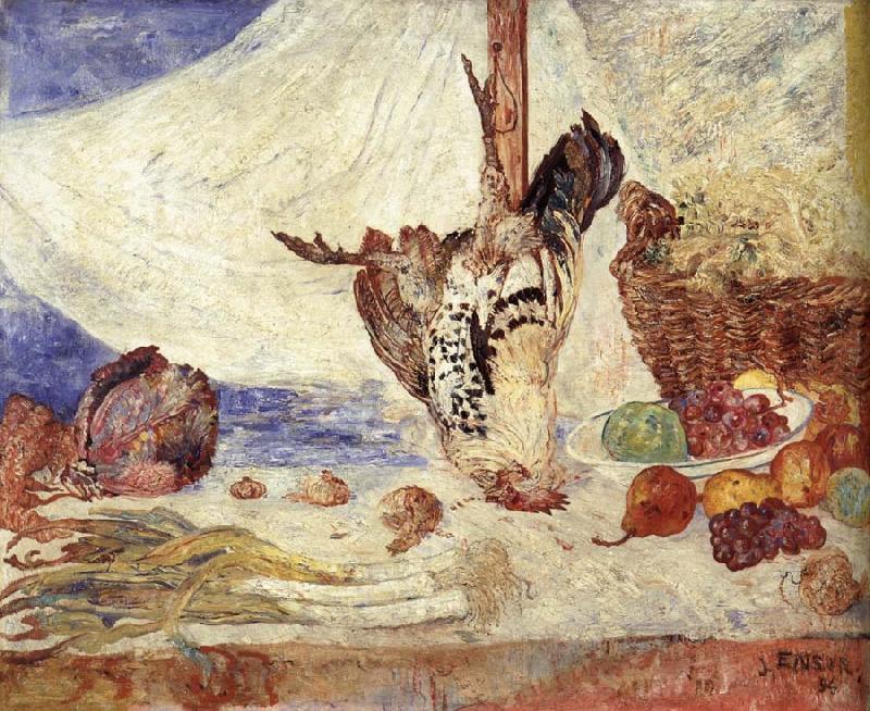 The Dead Cockerel, James Ensor